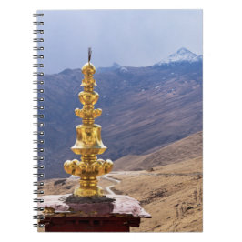 Tibet - Ganden Buddhist-klostret Anteckningsbok