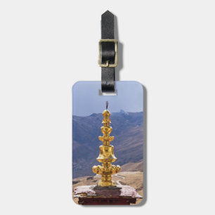 Tibet - Ganden Buddhist-klostret Bagagebricka