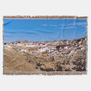 Tibet - Ganden Buddhist-klostret Filt