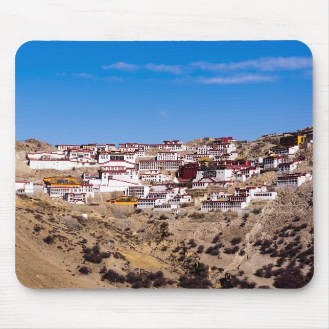 Tibet - Ganden Buddhist-klostret Musmatta (Framsidan)