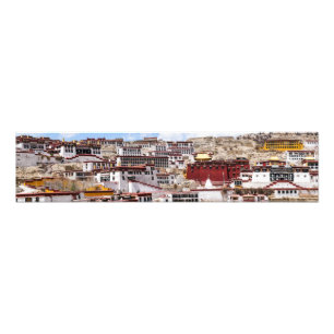 Tibet - Ganden buddhistkloster Fototryck