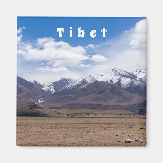 Tibet, Himalaya - Skenbergslandskapet Magnet (Framsidan)
