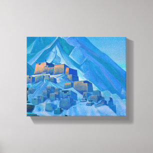 Tibet, Himalayas, 1933 av Nicholas Roerich Canvastryck