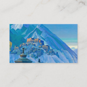 Tibet, Himalayas, 1933 av Nicholas Roerich Visitkort