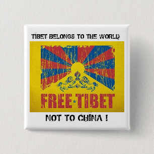 TIBET HÖR HEMMA TILL VÄRLDEN knäppas Knapp