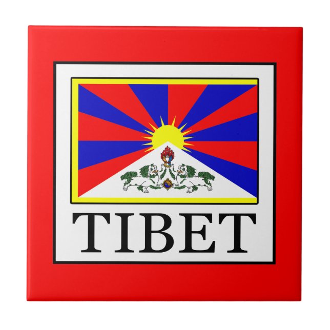 Tibet Kakelplatta (Framsidan)