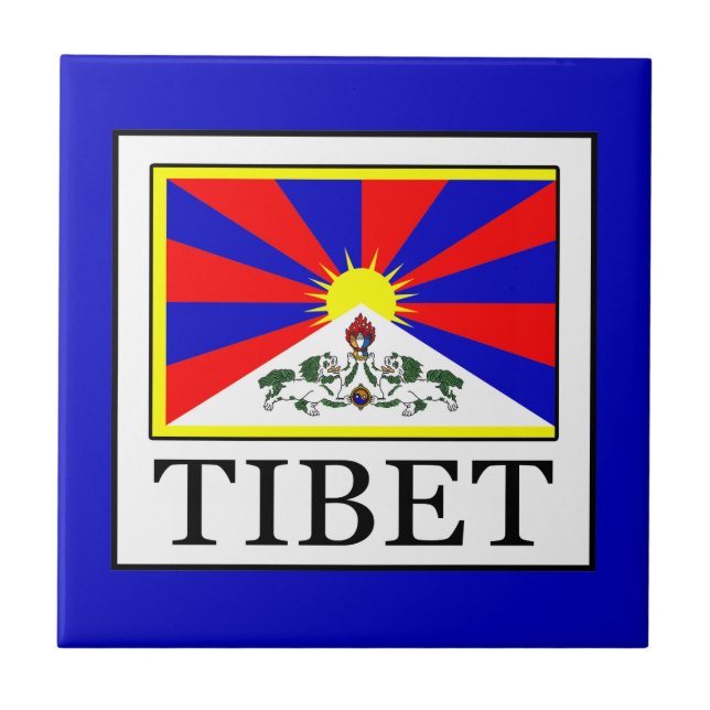 Tibet Kakelplatta (Framsidan)