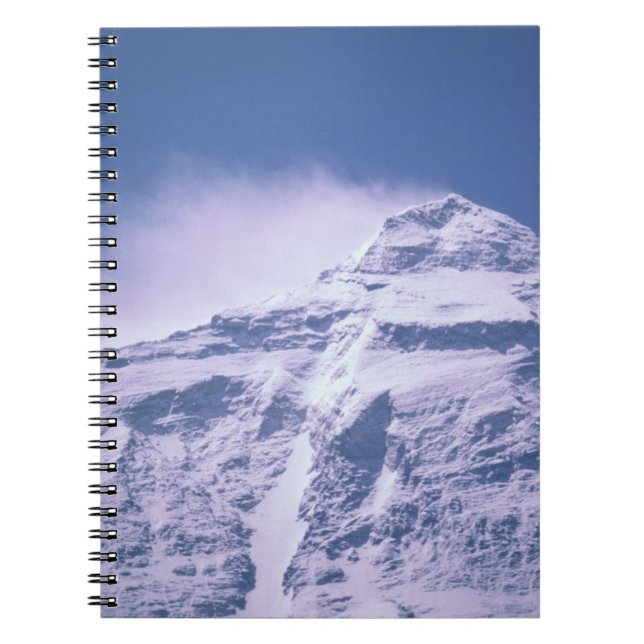 Tibet. Mt. Everest Anteckningsbok Med Spiral (Framsidan)
