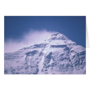 Tibet. Mt. Everest Hälsningskort