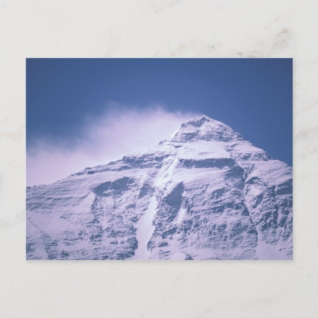 Tibet. Mt. Everest Vykort (Framsida)
