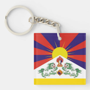 Tibet och Snö Lejon flagga - Himalaya