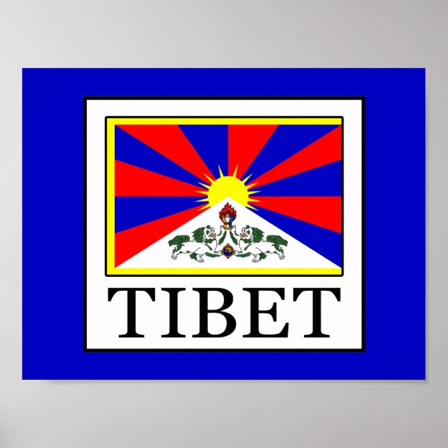 Tibet Poster (Framsidan)