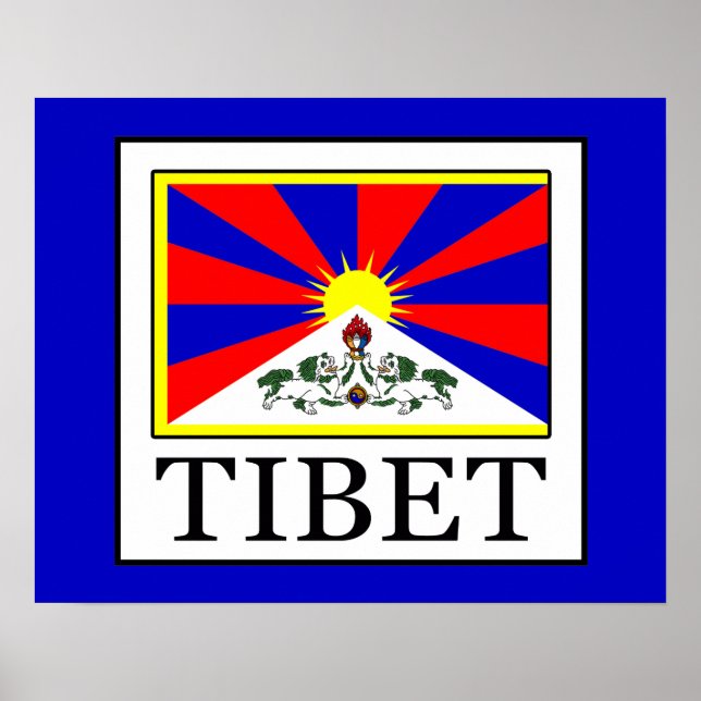 Tibet Poster (Framsidan)