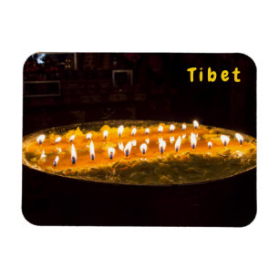 Tibet - Ritual butter lampa Magnet