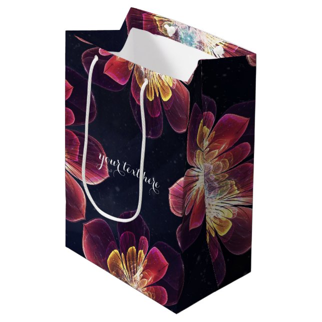 Tibet Sea Flower | Anpassningsbar Gift Bag (Framsidan Vinklad)