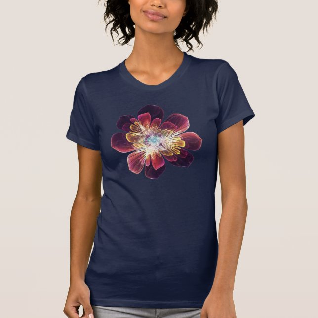 Tibet Sea Flower | T-Shirt (Framsida)