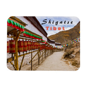 Tibet, Shigatse - Tashilumpo-klostret Magnet