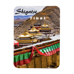 Tibet, Shigatse - Tashilumpo-klostret Magnet