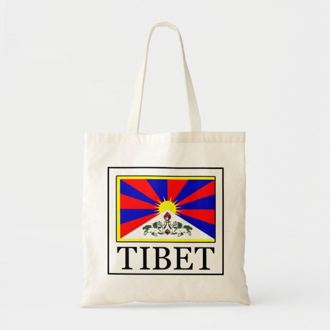 Tibet tobag tygkasse (Framsidan)