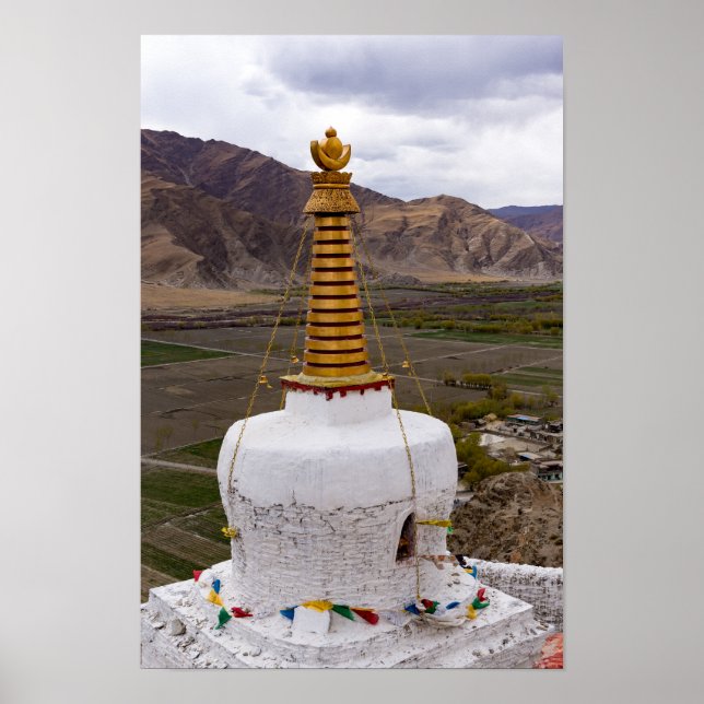 Tibet - Yumbulakhang Palace Poster (Framsidan)