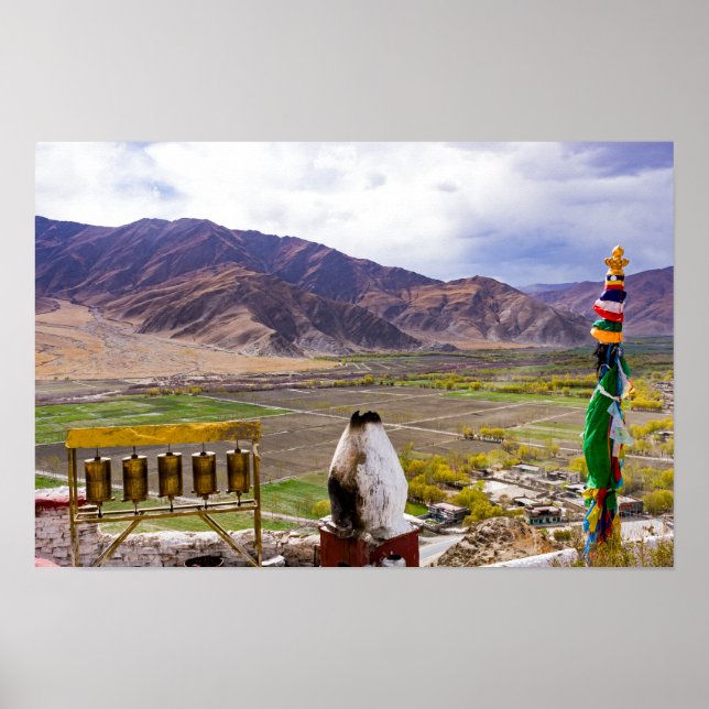 Tibet - Yumbulakhangpalatset Poster (Framsidan)