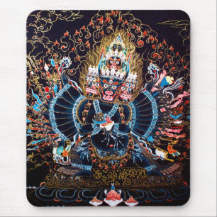 Tibetan buddistisk konst (Chemckok Heruka) Musmatta