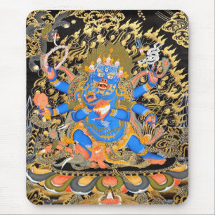 Tibetan buddistisk konst musmatta