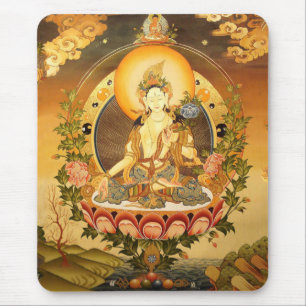 Tibetan buddistisk konst musmatta