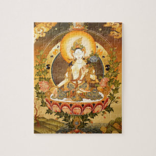Tibetan buddistisk konst pussel