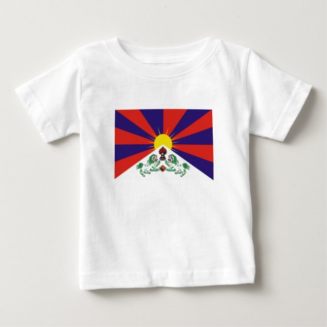 TIBETAN FLAGGA TEE (Framsida)