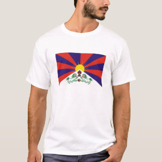 Tibetan flaggaT-tröja T-shirt