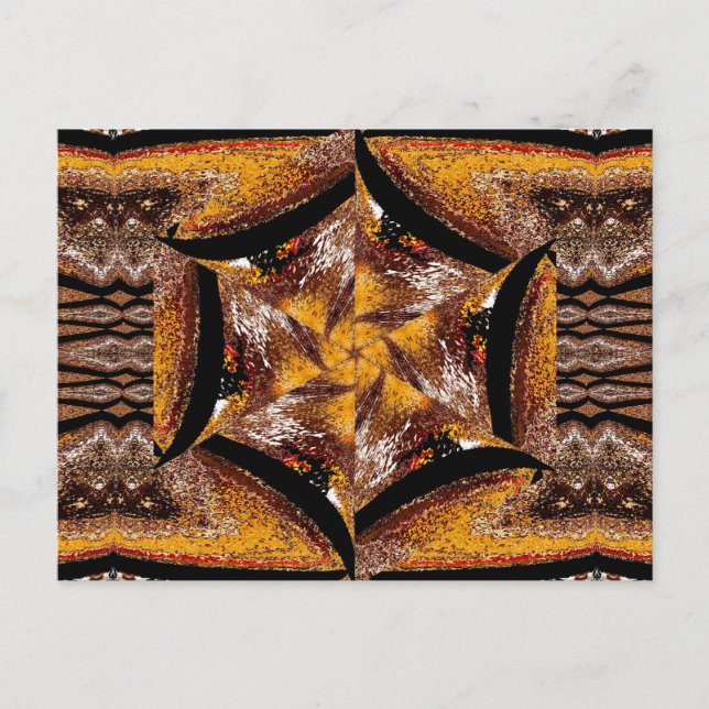 TIBETAN GOLDEN LOTUS 4 VYKORT (Framsida)