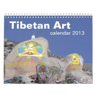 Tibetan konstkalender 2013 kalender