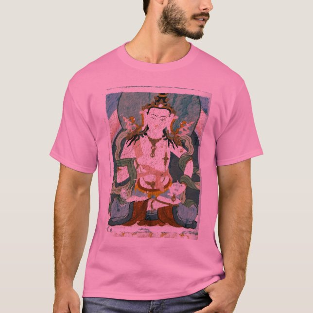 Tibetan målning t shirt (Framsida)