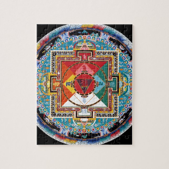 TIBETAN MANDALA 14OCT 2014.jpg Pussel (Vertikal)