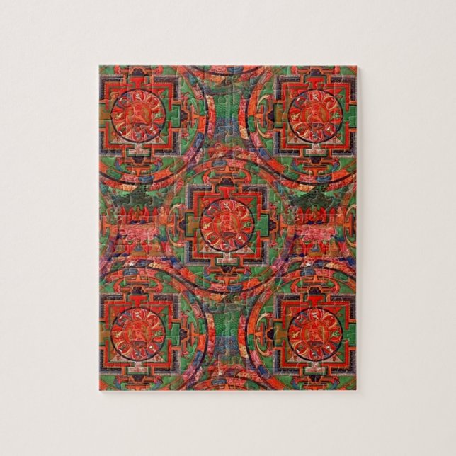 Tibetan Mandala Pussel (Vertikal)
