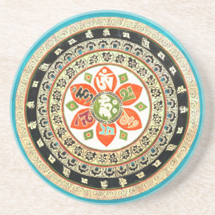 Tibetan Mandalakonst Underlägg