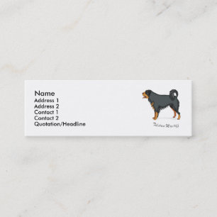 Tibetan Mastiff Mini Visitkort
