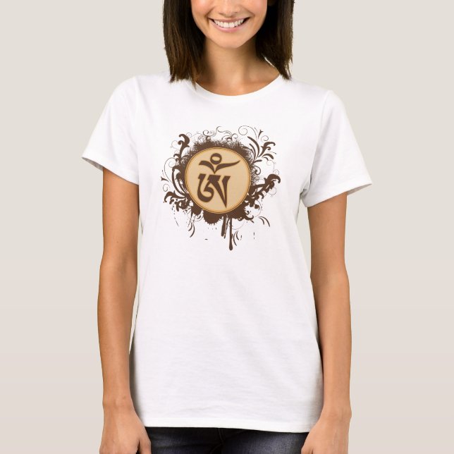 Tibetan Om T-shirt (Framsida)