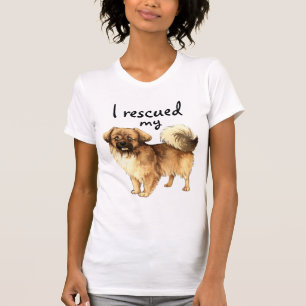 Tibetan Spaniel för rädding T Shirt