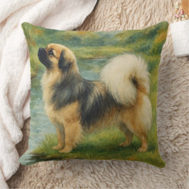 Tibetan Spaniel Kudde