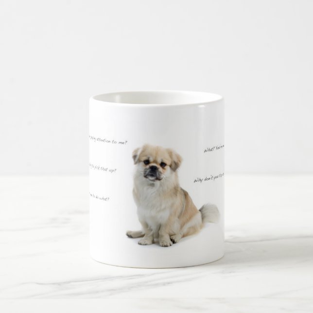 Tibetan Spanielmugg Kaffemugg (Center)