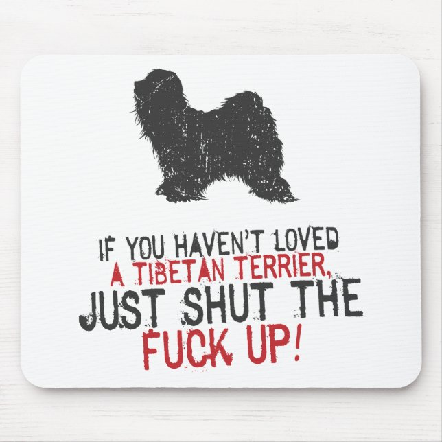 Tibetan Terrier Musmatta (Framsidan)