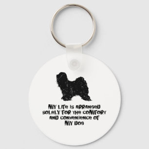Tibetan Terrier Nyckelring