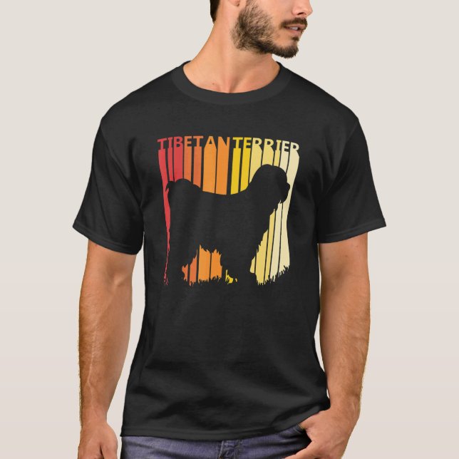 Tibetan Terrier T Shirt (Framsida)