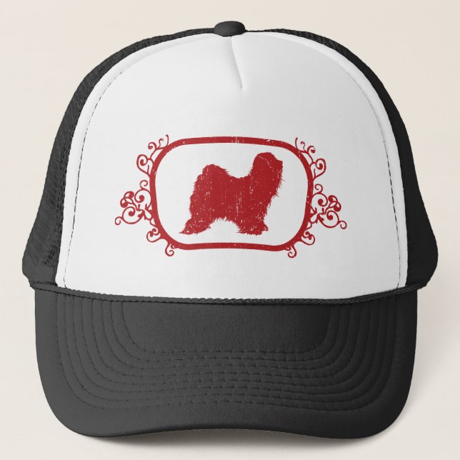 Tibetan Terrier Truckerkeps (Framsida)
