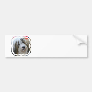 Tibetan Terrierbildekal Bildekal