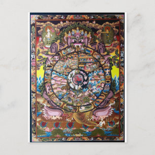 TIBETAN THANGKA ART VYKORT