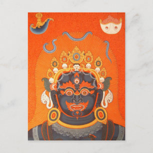 Tibetan Thangka gudkonst Vykort