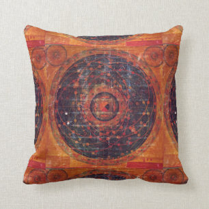 Tibetana Astronomical Thangka Kudde